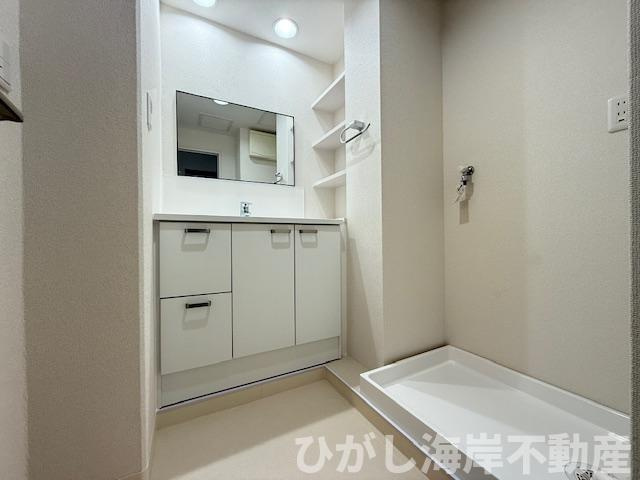 クリオ藤沢伍番館の脱衣所|新規リフォーム完了！脱衣スペース