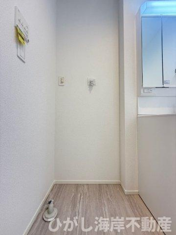 平塚市四之宮7丁目　新築戸建のランドリースペース|洗濯機置場