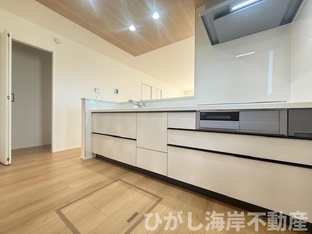 平塚市四之宮7丁目　新築戸建のキッチン|キッチンスペース