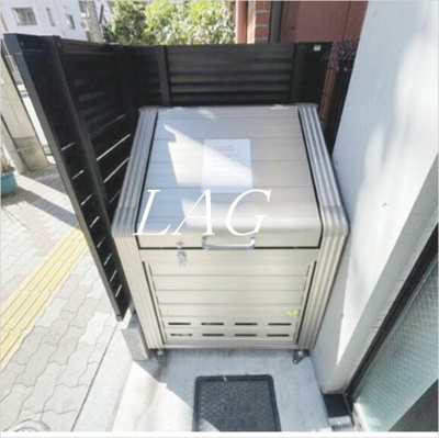 【その他共用部分】 | プランドール浅草 | 共用ゴミ置き場です。