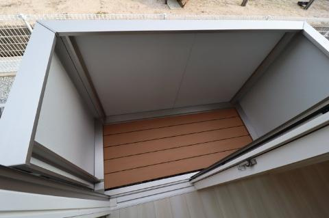 グレイスホーム　Ｃのバルコニー|ベランダ