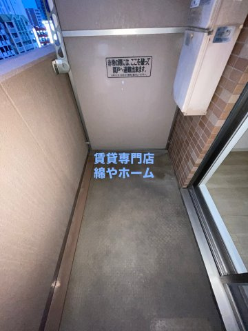S-RESIDENCE難波Vialeのバルコニー|バルコニー付きです