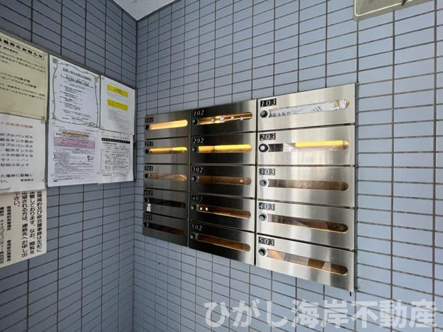 メゾンミール湘南平塚の設備|郵便受け