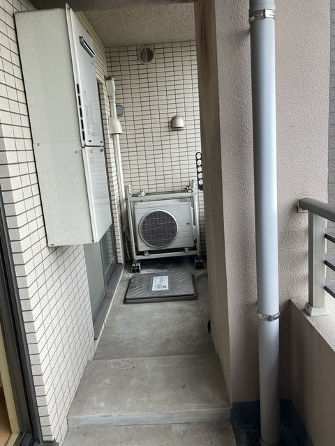 パークヒルズのバルコニー