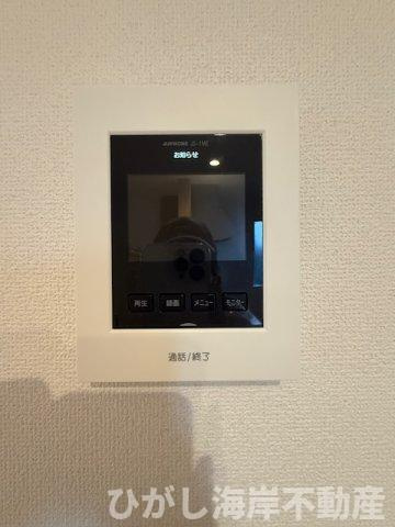 茅ヶ崎市室田1丁目　中古戸建のセキュリティ|TVモニター付きインターフォン