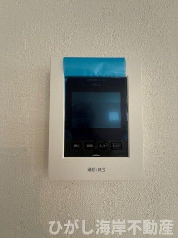 茅ヶ崎市今宿　新築戸建　全2棟のセキュリティ|TVモニター付きインターフォン