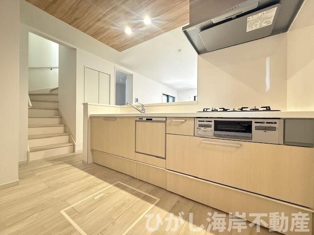 茅ヶ崎市今宿　新築戸建　全2棟のキッチン|キッチンスペース