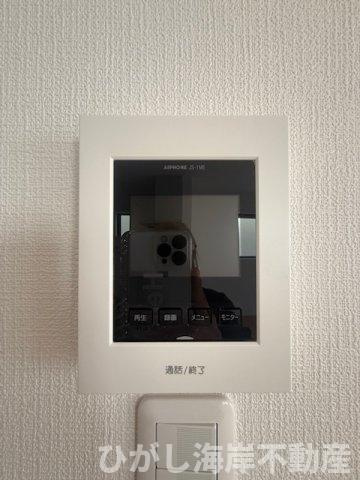 平塚市御殿４丁目　新築戸建　全4棟のセキュリティ|TVモニター付きインターフォン