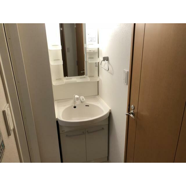 ライツェント石島の洗面所