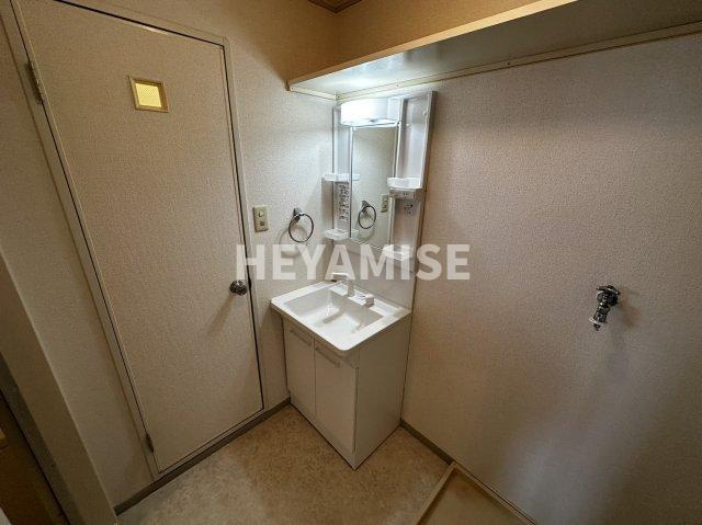 セジュールおがたCの洗面所