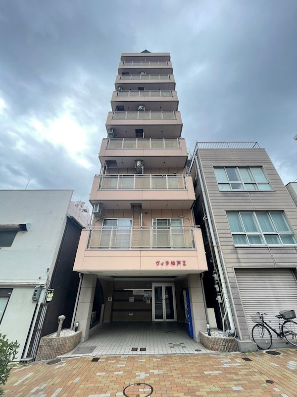 ヴィラ神戸Ⅱの外観|外観もきれいです