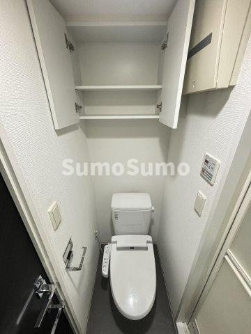 SERENiTE北浜のトイレ|清潔感のあるトイレです