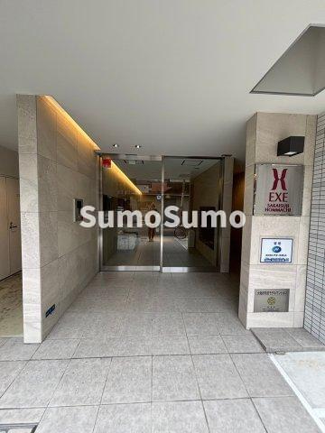 エグゼ堺筋本町のエントランス