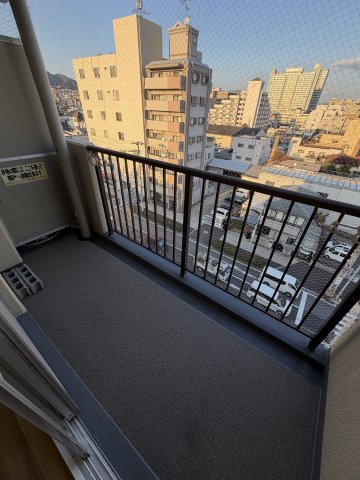 エクセル若松のバルコニー