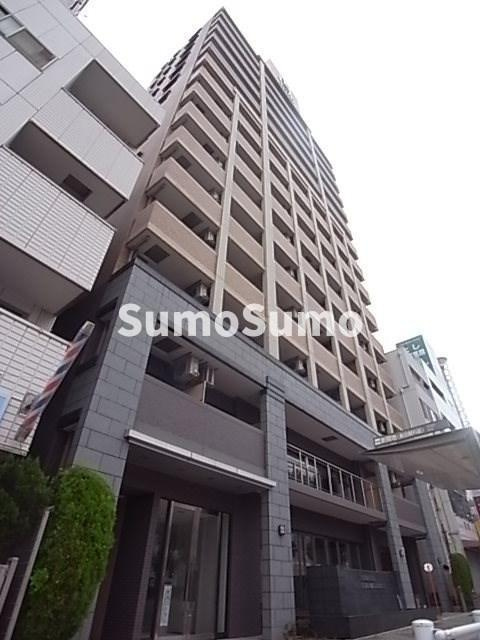 エステムプラザ神戸水木通グランクロスの外観|おしゃれな外観です