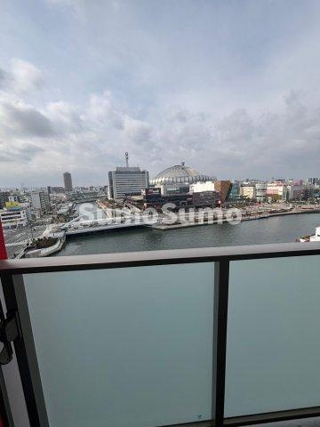 エステムプラザ難波WESTリバークロスの展望