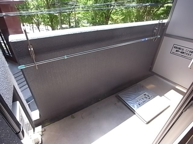 WELLBEAR新神戸のバルコニー