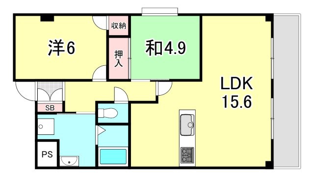 アーデンハウス菊谷の間取り