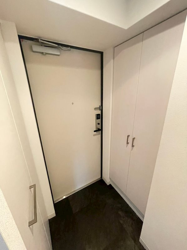 エスリード阿波座ノースプレイスの玄関