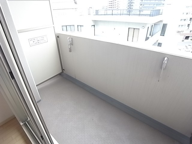 エスリード神戸WESTのバルコニー