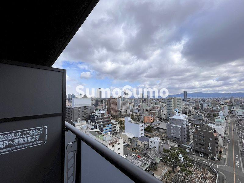 アドバンス上町台シュタットの展望
