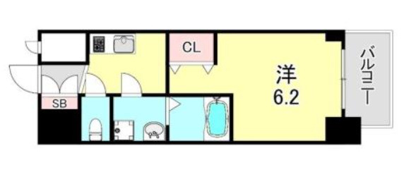 エスリード神戸グランドールの間取り
