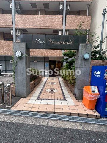 アスヴェル天満橋のエントランス
