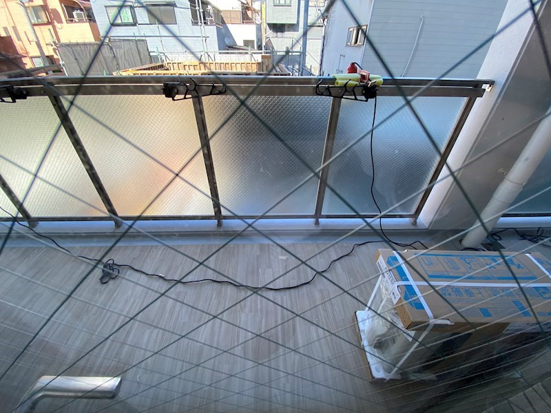 エスリード神戸グランドールのバルコニー