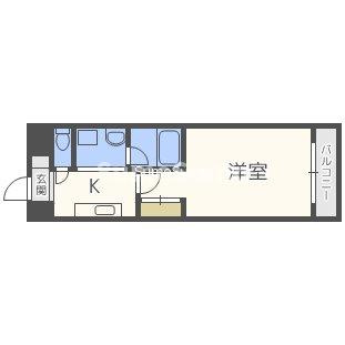 インペリアル靭本町の間取り