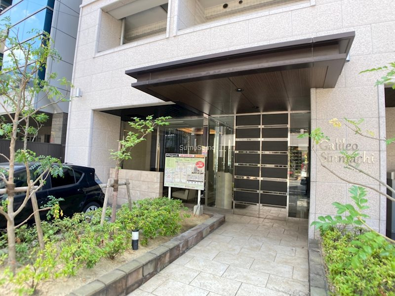 ガリレオ新町のエントランス|毎日通るエントランスはこのようになっています