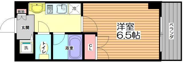 グランデアステール芦屋の間取り
