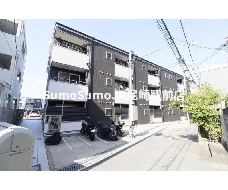 グランエクラ加島Ⅰの外観|外観は落ち着いています