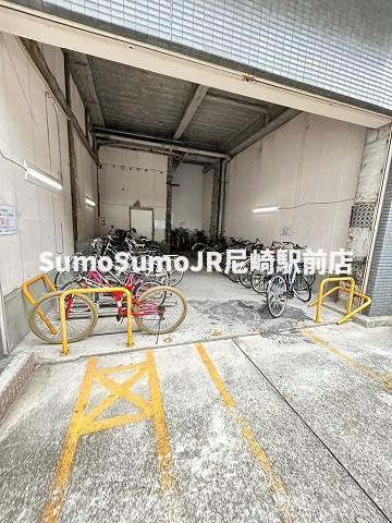 イモーション姫島のその他共用部分|外はこのようになっています