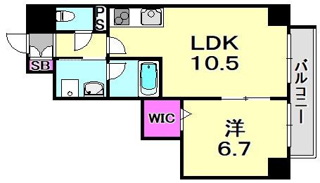エスタンシア元町の間取り