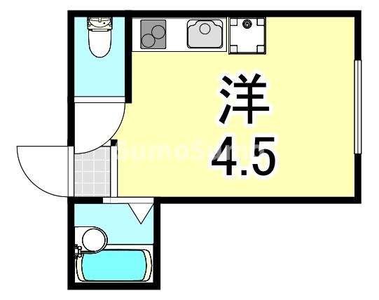 アンジョリジャルダン門戸厄神の間取り