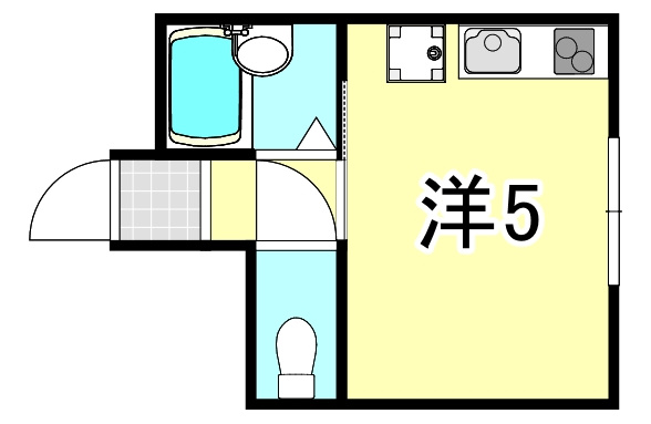 アンジョリジャルダン門戸厄神の間取り