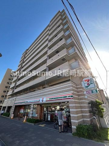 尼崎市東塚口町１丁目の賃貸マンションの外観|外観です