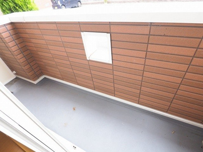 【バルコニー】 | フィーノヴィラⅡ | バルコニー付きです