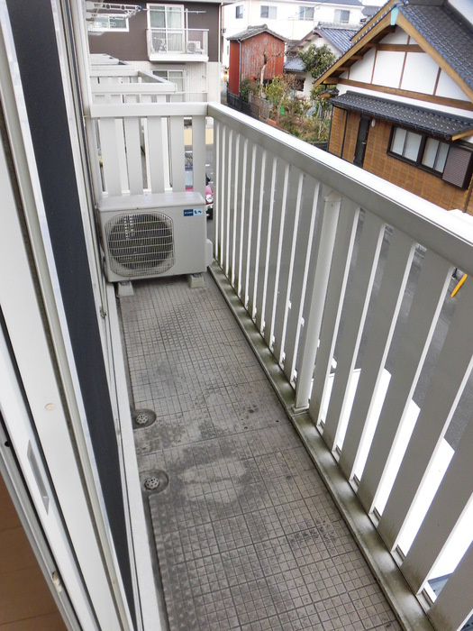 ガーデンヒルズ荒木のバルコニー|陽当たり良好なバルコニーです♪