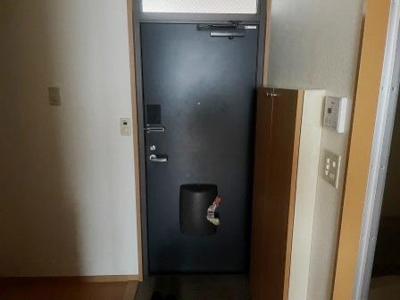 マーブル武蔵浦和の玄関|落ち着いた玄関です