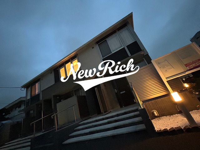 前橋市上小出町３丁目のアパートの外観