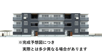 【外観】 | Merci HAYA（ﾒﾙｼｰﾊﾔ） | 完成予想図