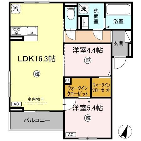 【間取り】 | Merci HAYA（ﾒﾙｼｰﾊﾔ）