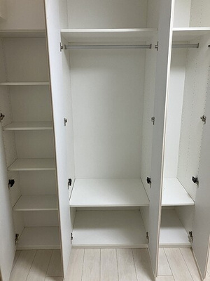 【収納】 | ジオ四谷坂町 | クローゼット（洋室　約５.２帖）