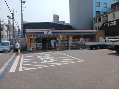 【周辺】 | 九条３丁目マンション | セブンイレブン大阪本田4丁目店まで350m