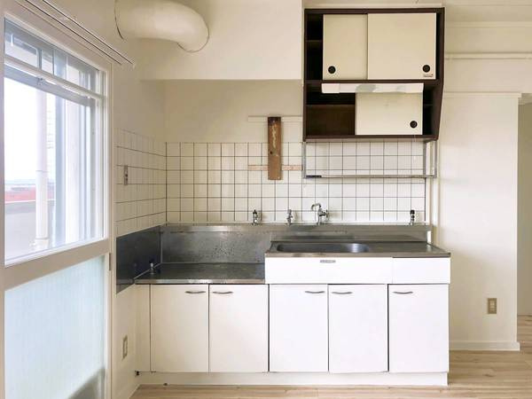 ビレッジハウス高岡1号棟のキッチン|ビレッジハウスの同一物件・同一タイプの間取りの写真です