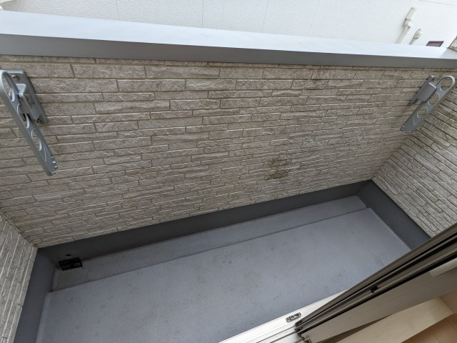 ハーモニーテラス白子町のバルコニー
