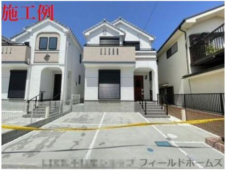 藤沢市善行坂2丁目新築戸建て　3期5号棟の外観|外観施工例