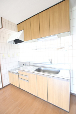 ガスコンロ設置可のキッチンです。