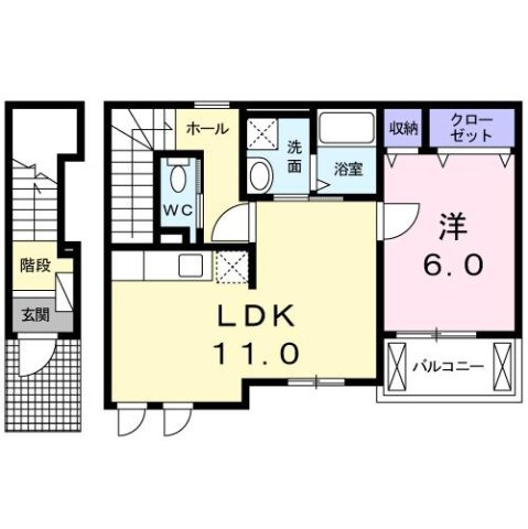 【間取り】 | マイクレインⅢ